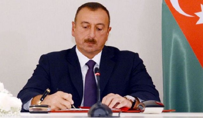 Beschluss von Ilham Aliyev über die Enzyklopädie